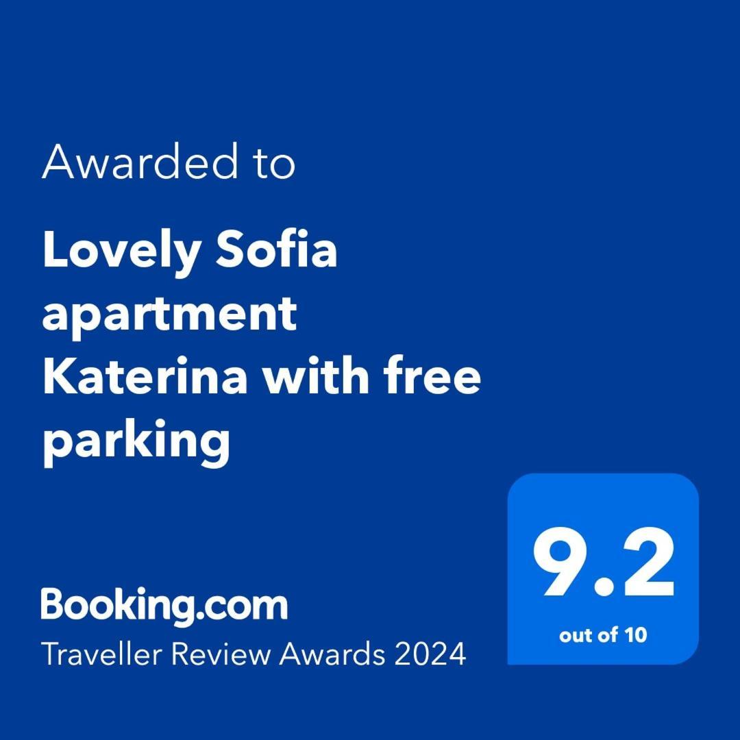 Lovely Sofia Apartment Katerina With Free Parking Exteriör bild